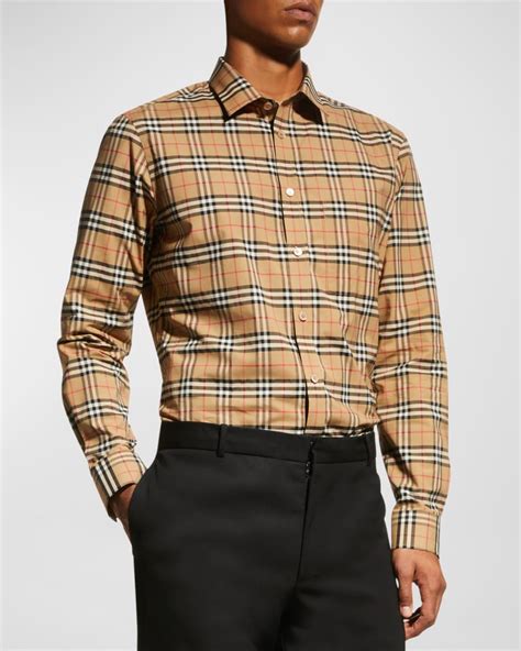 striped burberry shirt|Burberry shirt size chart.